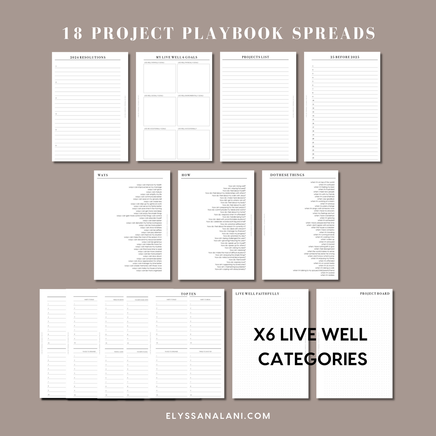 A5 LWSF Master Playbook & Planner