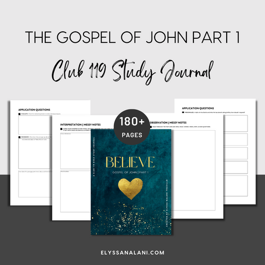 The Gospel of John Part 1 | Club 119 Study Journal